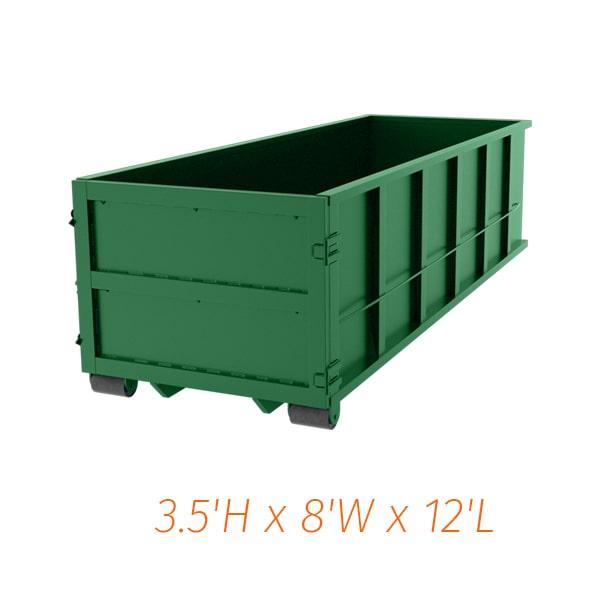 you can typically rent a ten-yard dumpster for 7-14 days, but the rental period can vary depending on the rental company